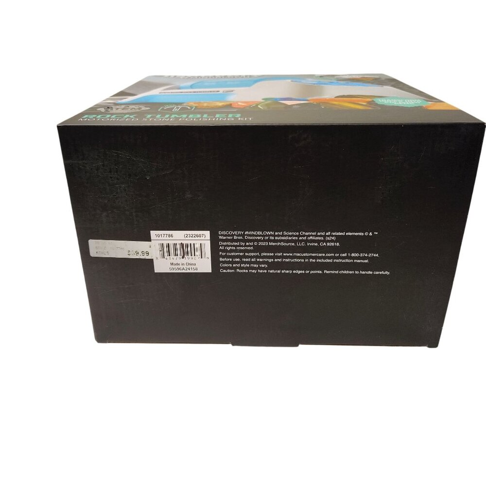 Discovery Mindblown Rock Tumbler Motorized Stone Polishing Kit Ages 8+ - Picture 9 of 9